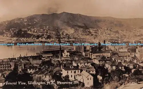 R537208 Wellington Gesamtansicht N Z Panorama Tanner Bros Maoriland Fotografie