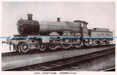 R539896 G W R Star Class Evening Star Great Western Railway Serie 6