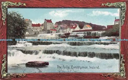 R539932 Falls Ennistymon Irland Kunst Postkarten Shureys Publikationen