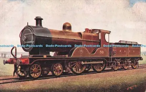 R537304 Mid and G N Ry 4 4 0 Express Engine No 53 The Locomotive Publishing