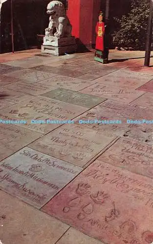 R540451 Footprints of the Stars Forecourt of Grauman Chinese Theatre A Mitock Pl