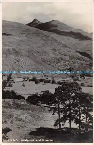 R540548 Beddgelert And Snowdon J E Powell RP