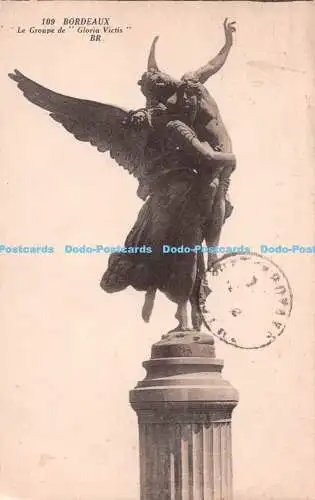 R540560 Bordeaux Le Groupe de Gloria Victis Bloc Freres 1932