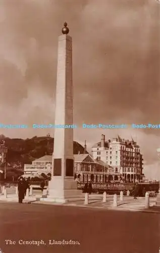 R540690 Llandudno Das Kenotaph RP Postkarte