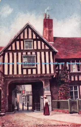 R540753 Evesham The Old Rectory Arch Quaint Corners Tuck Oilette 6405