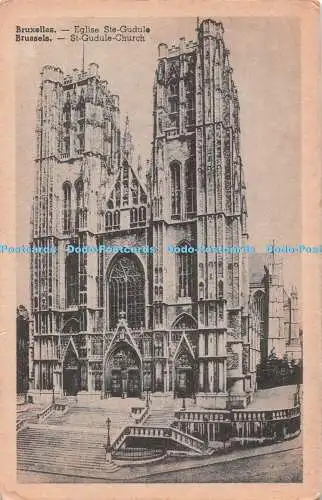 R540825 Brüsseler Gudule Kirche