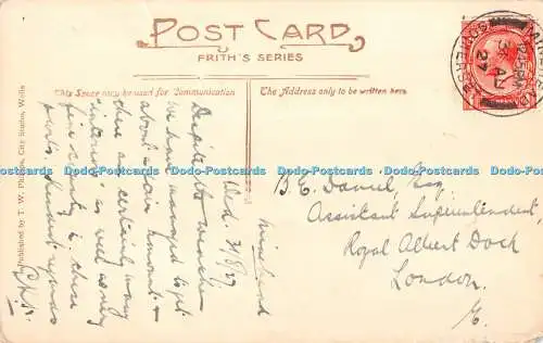 R540886 Wells Cathedral Nave East T W Phillips Frith Series 1927