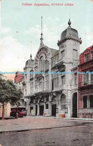 R540989 Buenos Aires Coliseo Argentino Carmelo Ibarra J de L und Hbgo