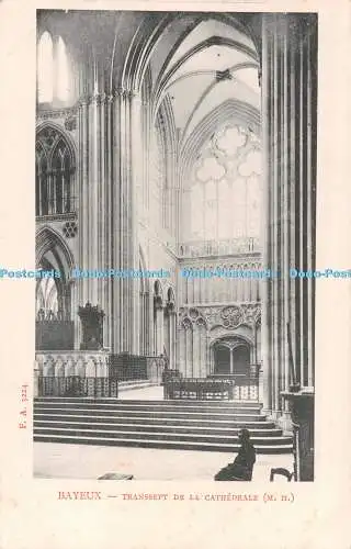 R544629 Bayeux Transept de la Cathedrale F A Charles Tostain