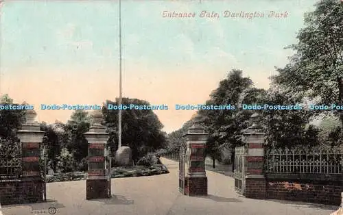 R541104 43428 Eingangstor Darlington Park Valentines Serie 1907