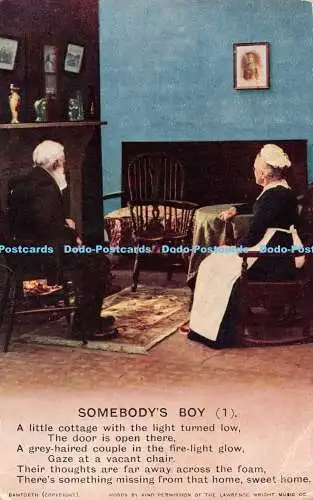 R544714 Somebody Boy Bamforth Series No 4791 1 1915