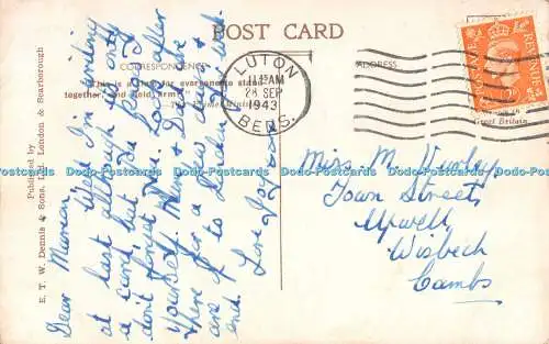 R544718 Luton War Memorial and Central Library E T W Dennis 1943