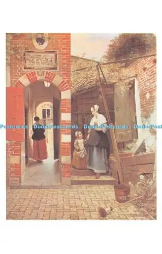 R542273 London The National Gallery Courtyard of a House in Delft Masterpiece Th