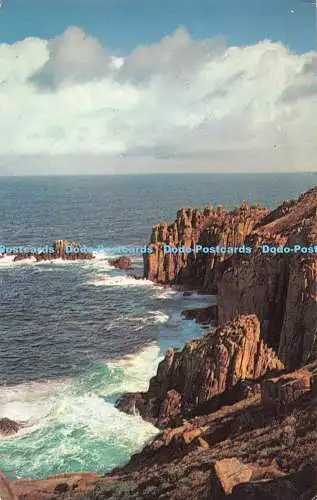 R544737 Land End Point Plastichrome Noel Habgood F R P S 1962