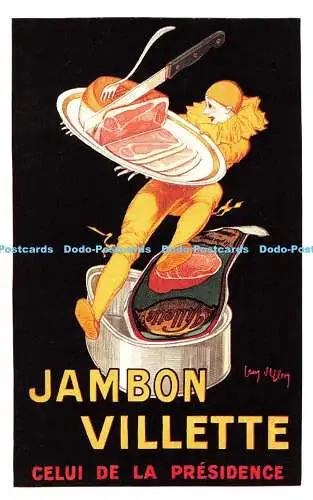 R544766 Jambon Villette Celui de la Presidence Dalkeith Poster Karte P 206 Jean D