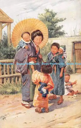 R544789 The Flower Festival A B Shaw Child Life Serie Nr 8