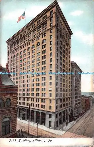 R544790 Pa Pittsburg Frick Building Illustrated Postal Card