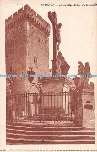 R544865 Avignon Le Calvaire de N D des Doms Combier Macon