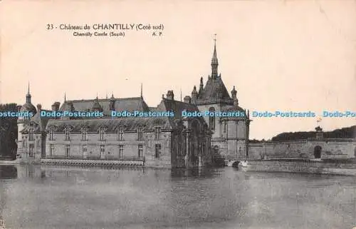 R541284 23 Chateau de Chantilly Cote sud Chantilly Castle South A Papeghin