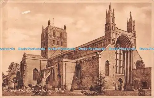 R544885 Tewkesbury Abbey N W Tom Jordan Friths Series No 765 B