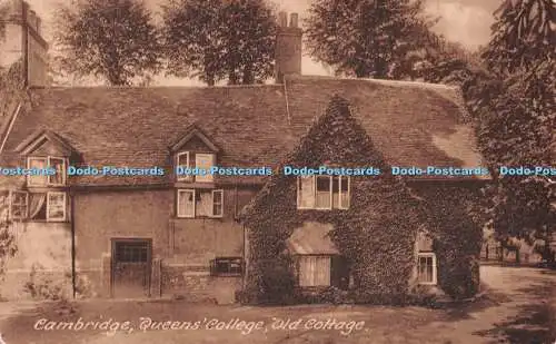 R544906 Cambridge Queen College Old Cottage F Frith No 60824