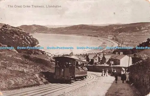 R544909 Llandudno The Great Orme Tramway Valentines Serie 1915
