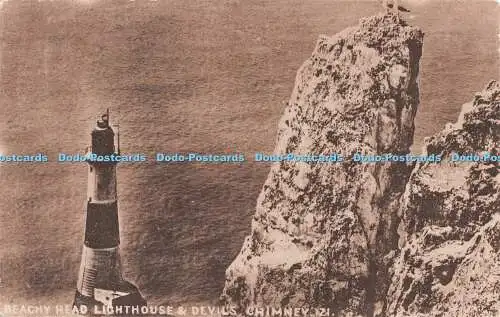 R542478 Beachy Head Leuchtturm und Teufelskamin W B Serie