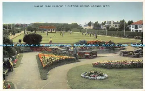 R542497 Bognor Regis Marine Park Gardens and Putting Greens E T W Dennis Newcolo