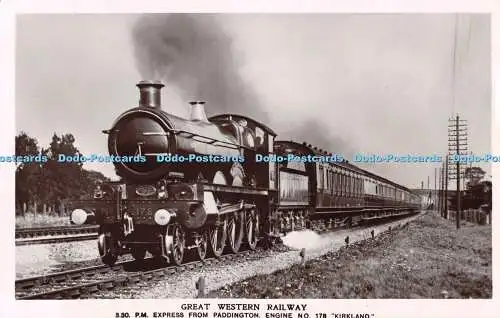 R541389 Great Western Railway 330 P M Express from Paddington Engine No 178 Kirk