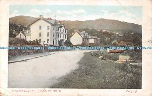 R542527 Kyles of Bute Auchenlochan D D und G 1910