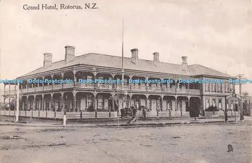 R541399 Grand Hotel Rotorua N Z Tuck Ansicht Postkarte