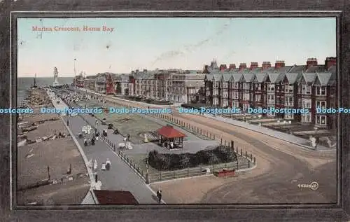 R542529 Herne Bay Marina Crescent Valentine Serie 1910