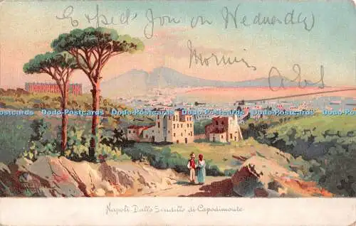 R542534 Napoli Dallo Scudillo di Capodimonte 1909