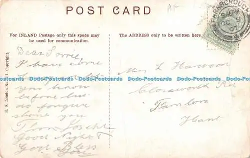 R545002 You re Next on the Programme E S No 111 Donald McGill 1907