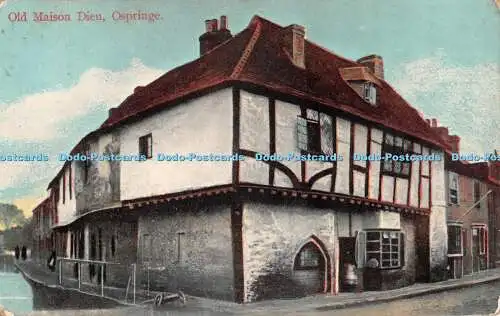 R542541 Ospringe Old Maison Dieu G W Lane 1910