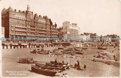 R541422 Metropole and Grand Hotel Brighton RP 1929