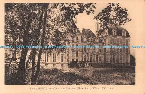 R541484 1 Cheverny Le Ch Le Chateau Mon hist XVe et XVIIe s A Bruel Anges