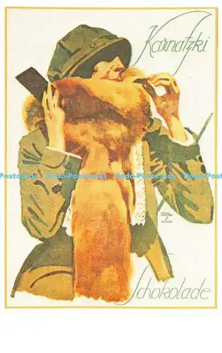 R541562 Karantzki Schokolade Dalkeith Classic Poster Card No P 31 Ludwig Hohlwei