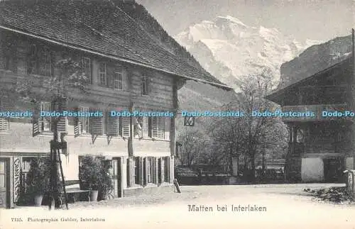 R545167 Matten bei Interlaken Gabler