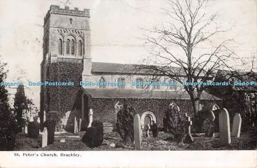 R545263 Brackley St Peter Church W H S L 1905