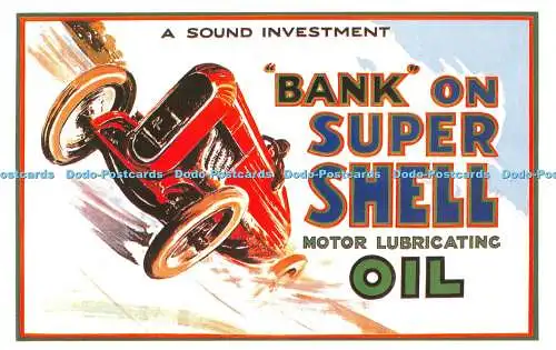 R542803 Eine solide Investitionsbank für Super Shell Motorschmieröl frühe Shell