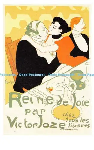 R541697 Reine de Joie par Victor Joze Dalkeith Classic Poster Card No P 8 Henri