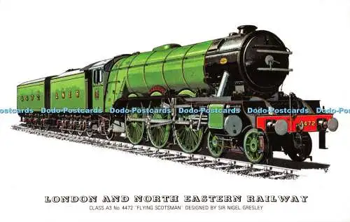 R542817 London and North Eastern Railway Class A 3 No 4472 Flying Scotsman Sir N