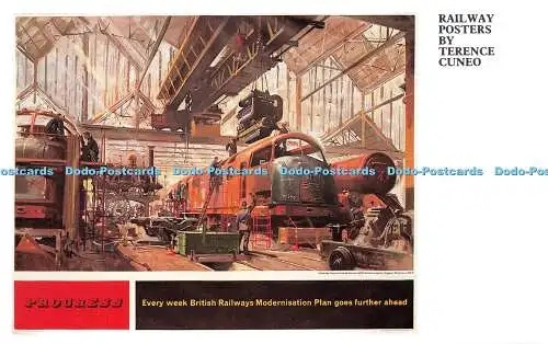 R542831 Progress Every Week British Railways Modernisierung Eisenbahn Poster von Te
