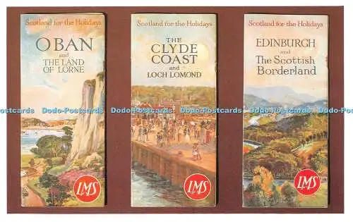 R542840 Schottland für die Feiertage Oban und das Land Lorne Werbemappen D