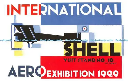 R542860 International Shell Aero Exhibition Early Shell Posters Dalkeith Publish