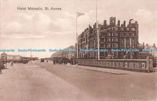 R549213 St Annes Hotel Majestic Postkarte