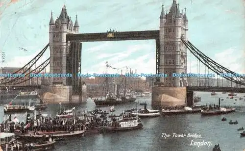 R549240 London The Tower Bridge F Hartmann 1904