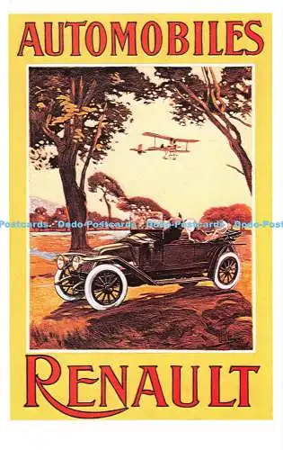 R541790 Automobile Renault Dalkeith Classic Poster Karte Nr P 45 Leon Facret 191