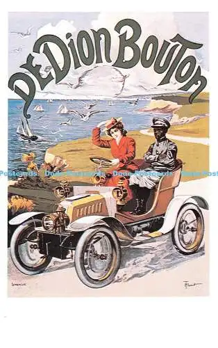 R541791 De Dion Bouton Dalkeith Classic Poster Card No P 44 1903